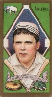 1911 Gold Borders #125 Paddy Livingston Baseball Card