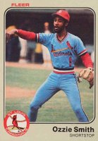 1983 Fleer #22 Ozzie Smith Baseball Card