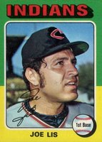 1975 Topps #86 Joe Lis Baseball Card