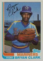 1982 Topps #632 Bryan Clark Baseball Card