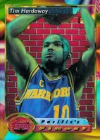 1993 Finest #127 Tim Hardaway Refractor Basketball Card