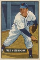 1951 Bowman #141 Fred Hutchinson Baseball Card