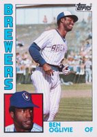 1984 Topps #190 Ben Oglivie Baseball Card