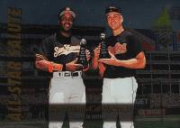 1995 Zenith All-Star Salute #18 Cal Ripken Jr./Barry Bonds Baseball Card