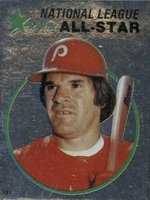1982 Topps Stickers #121 Pete Rose Baseball Card