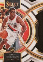 2023 Panini Select #129 Scoot Henderson White Die-Cut Basketball Card