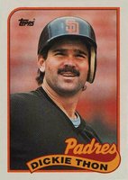 1989 Topps #726 Dickie Thon Baseball Card