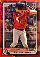 2024 Bowman Chrome Prospects #BCP235 Roman Anthony Red Shimmer Baseball Card