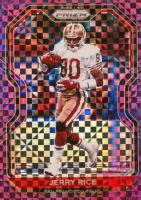 2020 Panini Prizm #291 Jerry Rice Purple Power Football Card