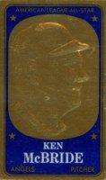 1965 Topps Embossed #30 Ken McBride Baseball Card