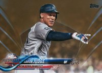 2018 Topps Update #US172 Aaron Judge Gold Baseball Card