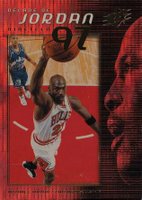1999 SPx Decade of Jordan #J8 Michael Jordan Basketball Card