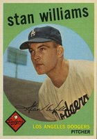 1959 Topps #53 Stan Williams Baseball Card