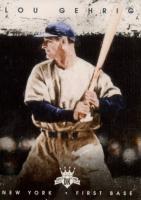 2016 Panini Diamond Kings #13 Lou Gehrig Blue Sleeves Baseball Card