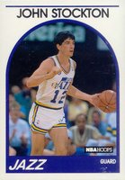 1989 Hoops #140 John Stockton Basketball Card