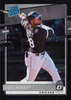 2020 Panini Donruss Optic #62 Luis Robert Black Stars Baseball Card