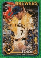 2024 Topps Chrome Update #USC124 Tyler Black Green Wave Baseball Card