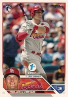 2023 Topps 1st Edition #16 Nolan Gorman Baseball Card