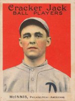1914 Cracker Jack #10 Stuffy McInnis Baseball Card