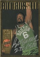 1995 Action Packed Hall of Fame #40 Bill Russell Autograph Basketball Card