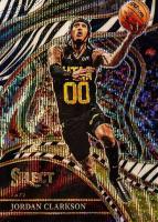 2023 Panini Select #233 Jordan Clarkson Zebra Prizm Basketball Card