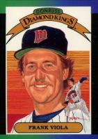 1989 Donruss #23 Frank Viola Diamond Kings Baseball Card
