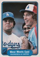1982 Fleer #635 West Meets East Baseball Card