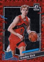 2023 Panini Donruss Optic #212 Gradey Dick Red Velocity Basketball Card