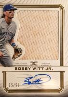 2023 Topps Definitive Collection Autograph Relic Collection #ARCBWJ Bobby Witt Jr. Baseball Card