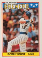 1988 Topps American Baseball #87 Robin Yount Baseball Card