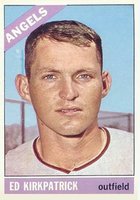1966 Topps #102 Ed Kirkpatrick Baseball Card