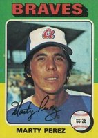 1975 Topps #499 Marty Perez Baseball Card