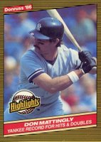 1986 Donruss Highlights #53 Don Mattingly Baseball Card