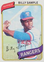 1980 Topps #458 Billy Sample Baseball Card