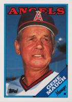1988 Topps Tiffany #774 Gene Mauch Baseball Card