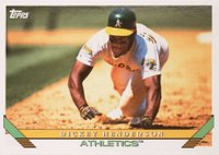 2019 Topps Archives #227 Rickey Henderson Baseball Card