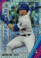 2020 Bowman Chrome Mega Box Rookie of the Year Favorites #ROYFGL Gavin Lux Baseball Card