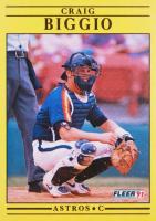 1991 Fleer #499 Craig Biggio Baseball Card