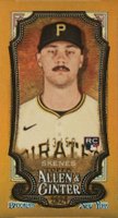 2024 Topps Allen & Ginter #282 Paul Skenes Chrome-Mini-Gold Refractor Baseball Card