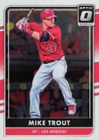 2016 Panini Donruss Optic #89 Mike Trout Baseball Card