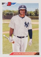2020 Bowman Heritage Prospects #8 Jasson Dominguez Baseball Card