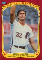 1986 Fleer Star Stickers #21 Steve Carlton Baseball Card