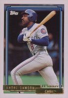 1992 Topps Gold #460 Andre Dawson Winner Baseball Card