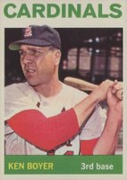 1964 Topps #160 Ken Boyer Baseball Card
