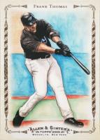 2009 Topps Allen & Ginter Highlight Sketches #9 Frank Thomas Baseball Card