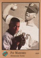1992 Studio #208 Pat Mahomes Baseball Card