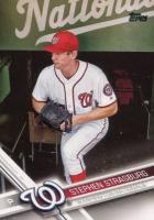 2017 Topps #38 Stephen Strasburg Dugout Baseball Card