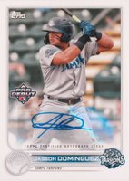 2022 Topps Pro Debut #PD59 Jasson Dominguez Autograph Baseball Card