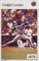 1986 Sports Illustrated Poster Test Stickers #4575 Doc Gooden Baseball Card