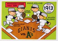 1970 Fleer World Series #10 1913 Giants vs. A's Baseball Card
